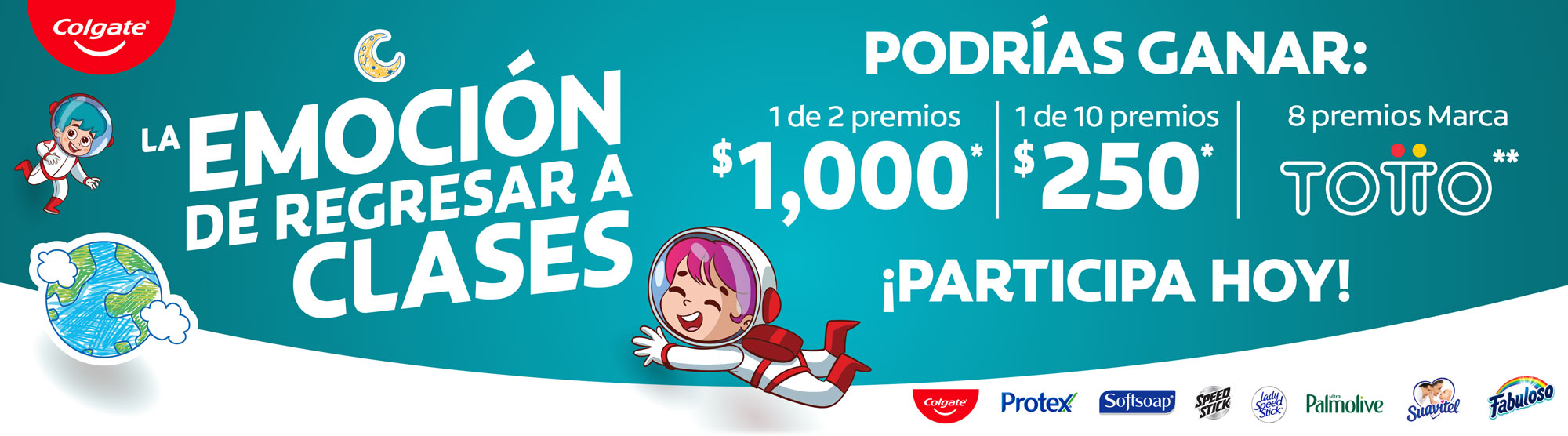 ¡Listos para el regreso a clases! Participa para ganar