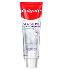 Pasta dental Colgate Sensitive Pro Alivio Inmediato Blanqueador Fresh