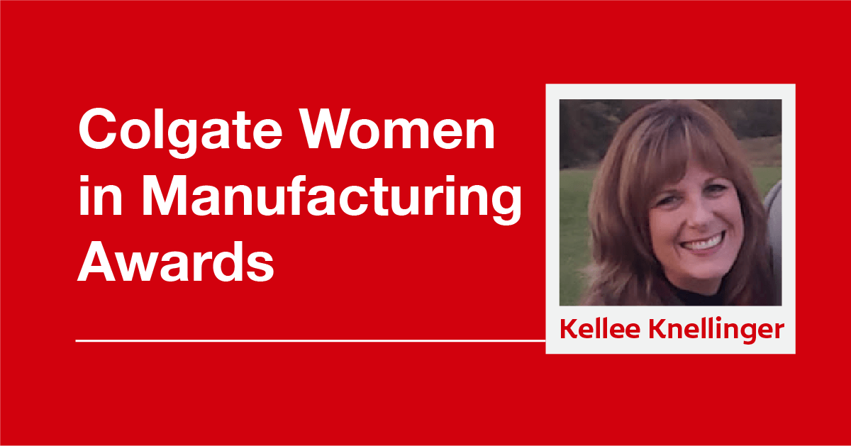 Kellee Knellinger named a Colgate Women in Manufacturing Awards Winner