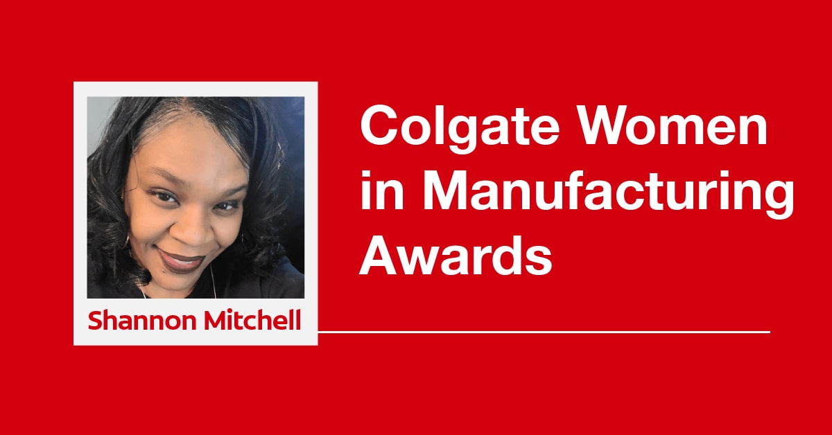 Shannon Mitchell named a Colgate Women in Manufacturing Awards Winner