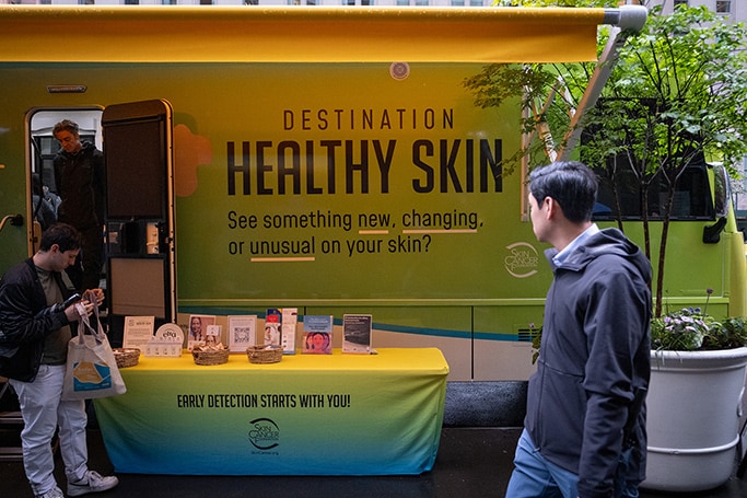 Destination Healthy Skin truck