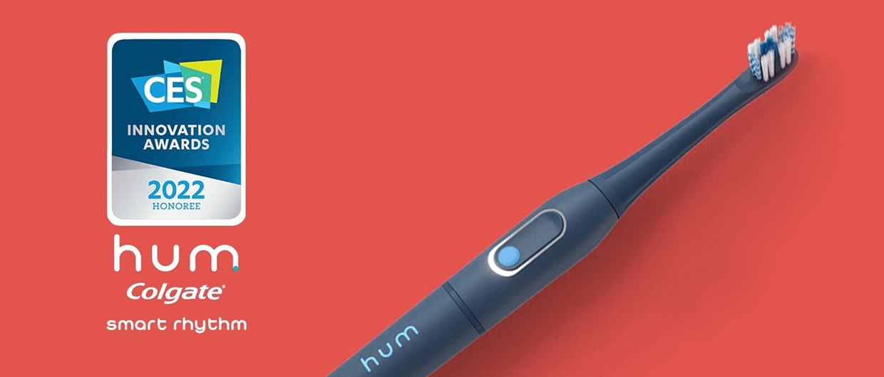 hum by Colgate® Smart Rhythm Toothbrush Selected as CES® 2022 Innovation Awards Honoree