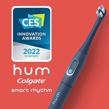 hum by Colgate® Smart Rhythm Toothbrush Selected as CES® 2022 Innovation Awards Honoree