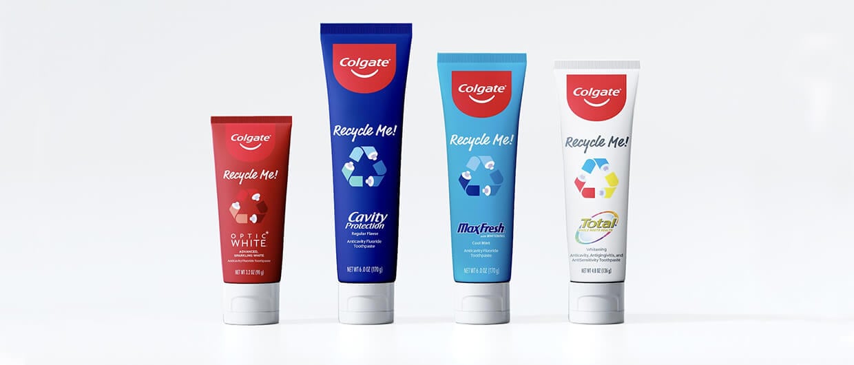 Colgate® Launches its Groundbreaking Recyclable Toothpaste Tube with 