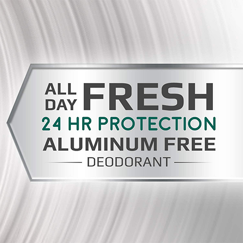 24hr protection aluminum free deodorant