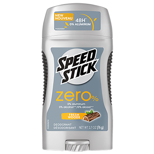 Speed Stick® Zero Deodorant, Fresh Woods