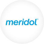 meridol logo.