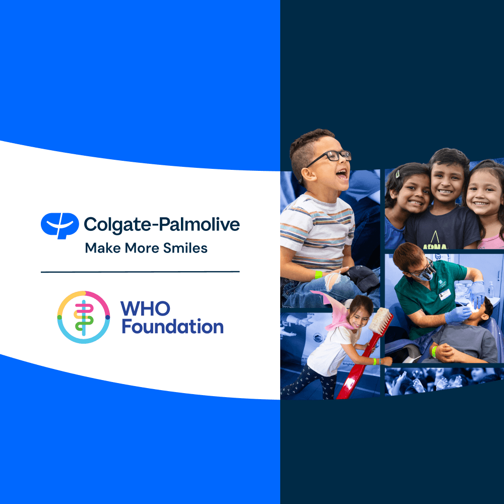 Colgate-Palmolive and WHO Foundation Announce Global Partnership on Oral Health