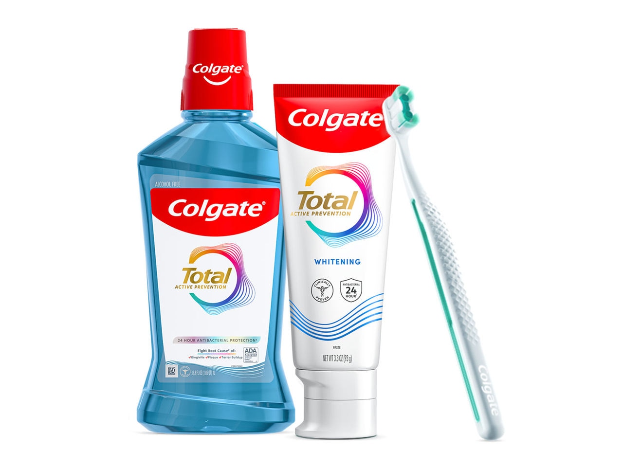 Colgate total active prevention products