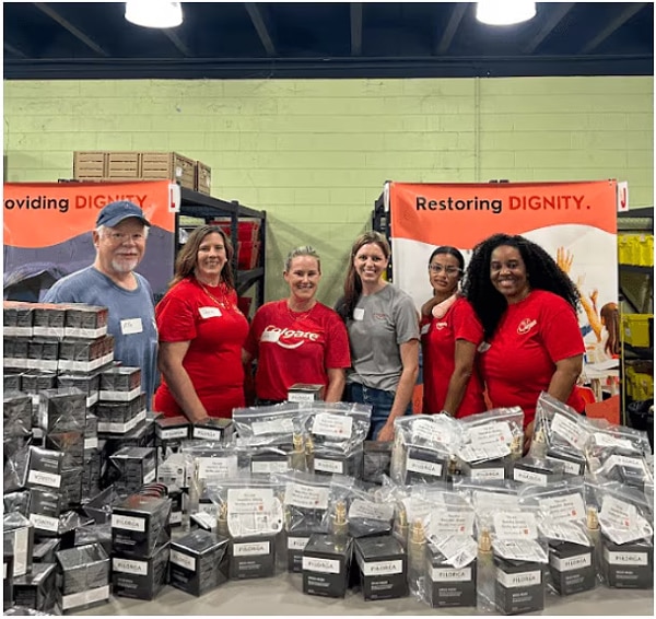 Colgate employeesrestoring dignity