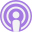 Apple Podcasts logo