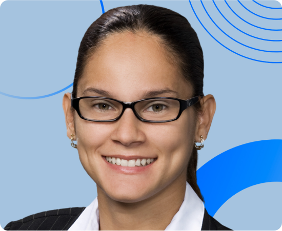 Employee spotlight picture of Myrna Muniz.