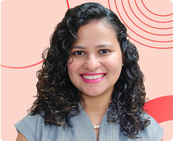 Employee spotlight picture for Fedora D'souza.