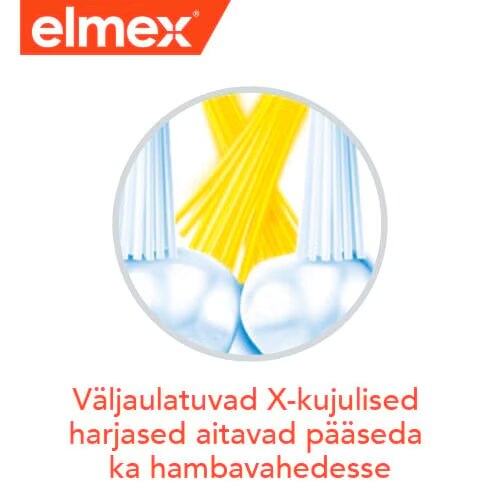 Valjaulatuvad X-kujulised harjased aitavad paaseda ka hambavahedesse