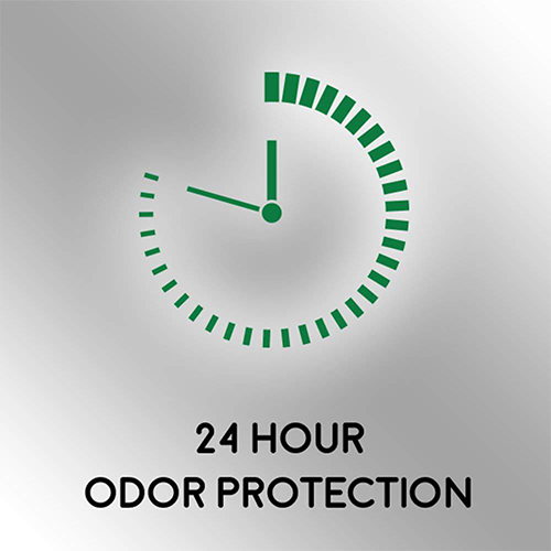 24 hour odor protection
